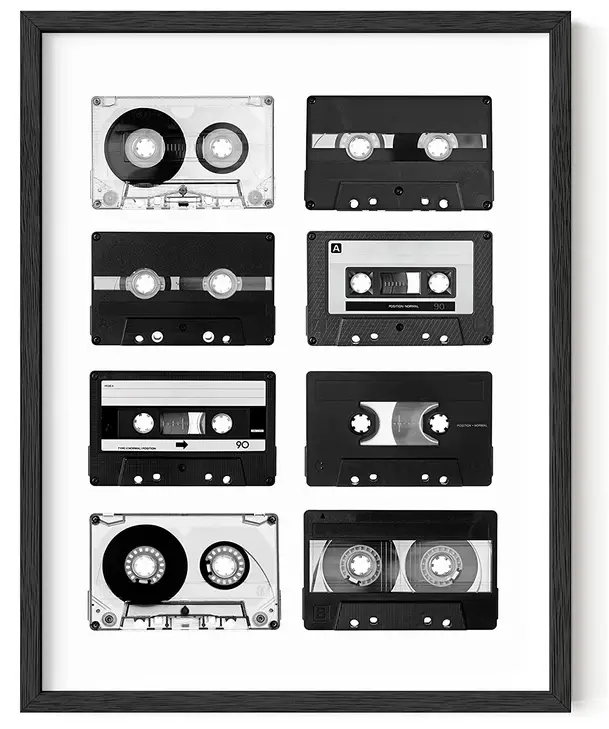 Cassette Tape Art