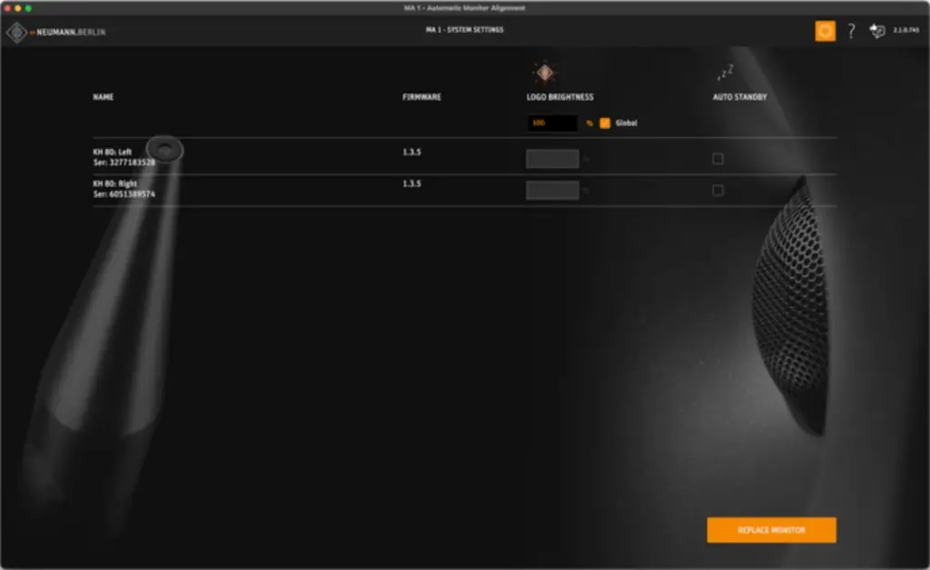 Neumann MA 1 monitor alignment review