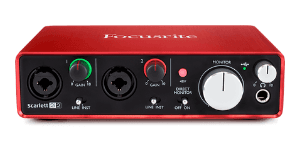 focusrite scarlett series