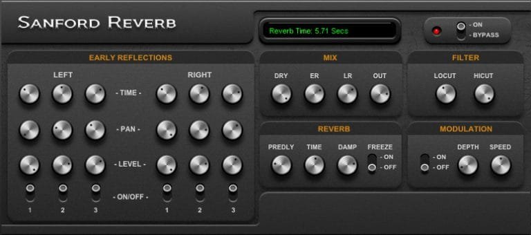 sanford reverb plugin