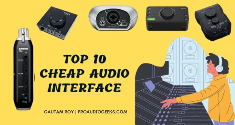 CHEAP AUDIO INTERFACE