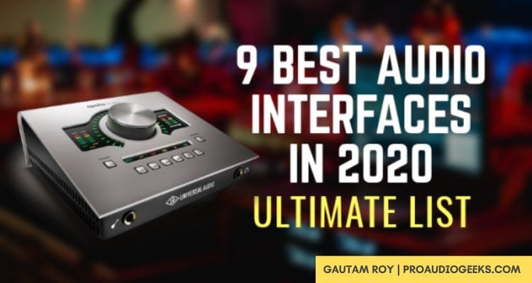 best audio interfaces for home studio