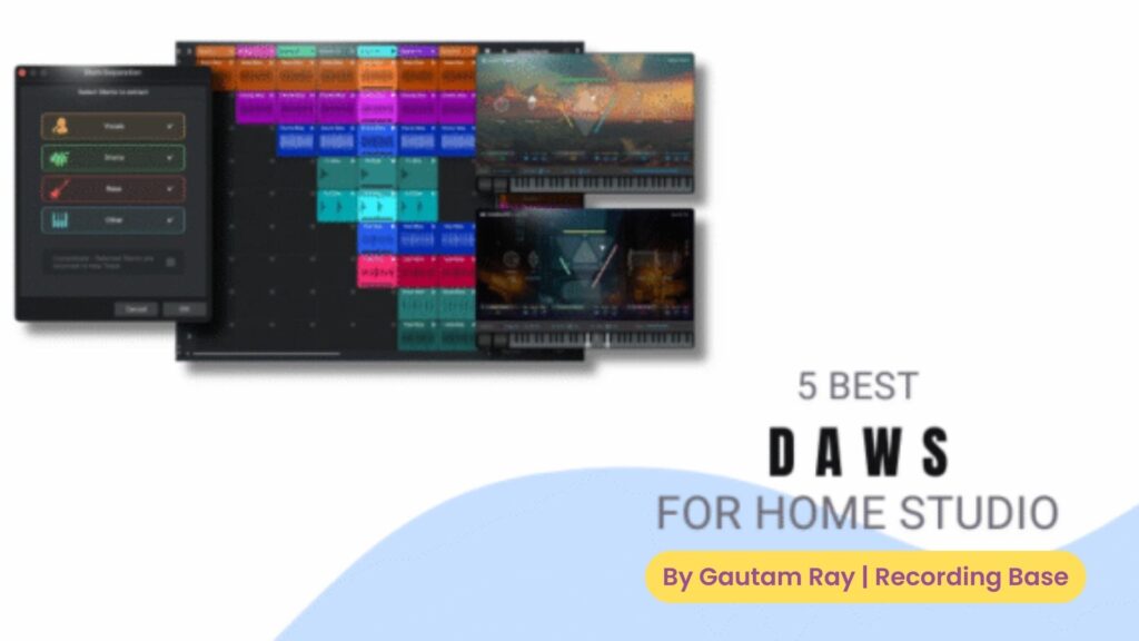 best daws for beginners and home studios